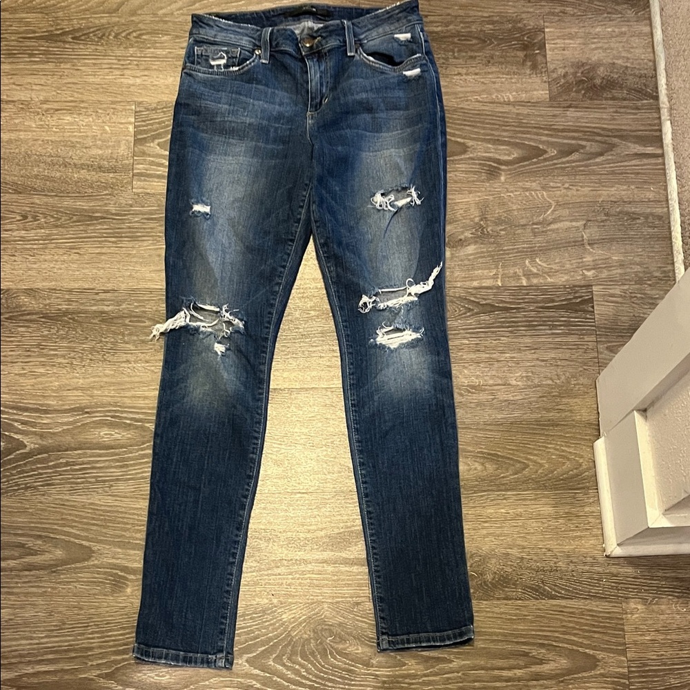 Joe’s Jeans Distressed Skinny Ankle Jeans | Size 28